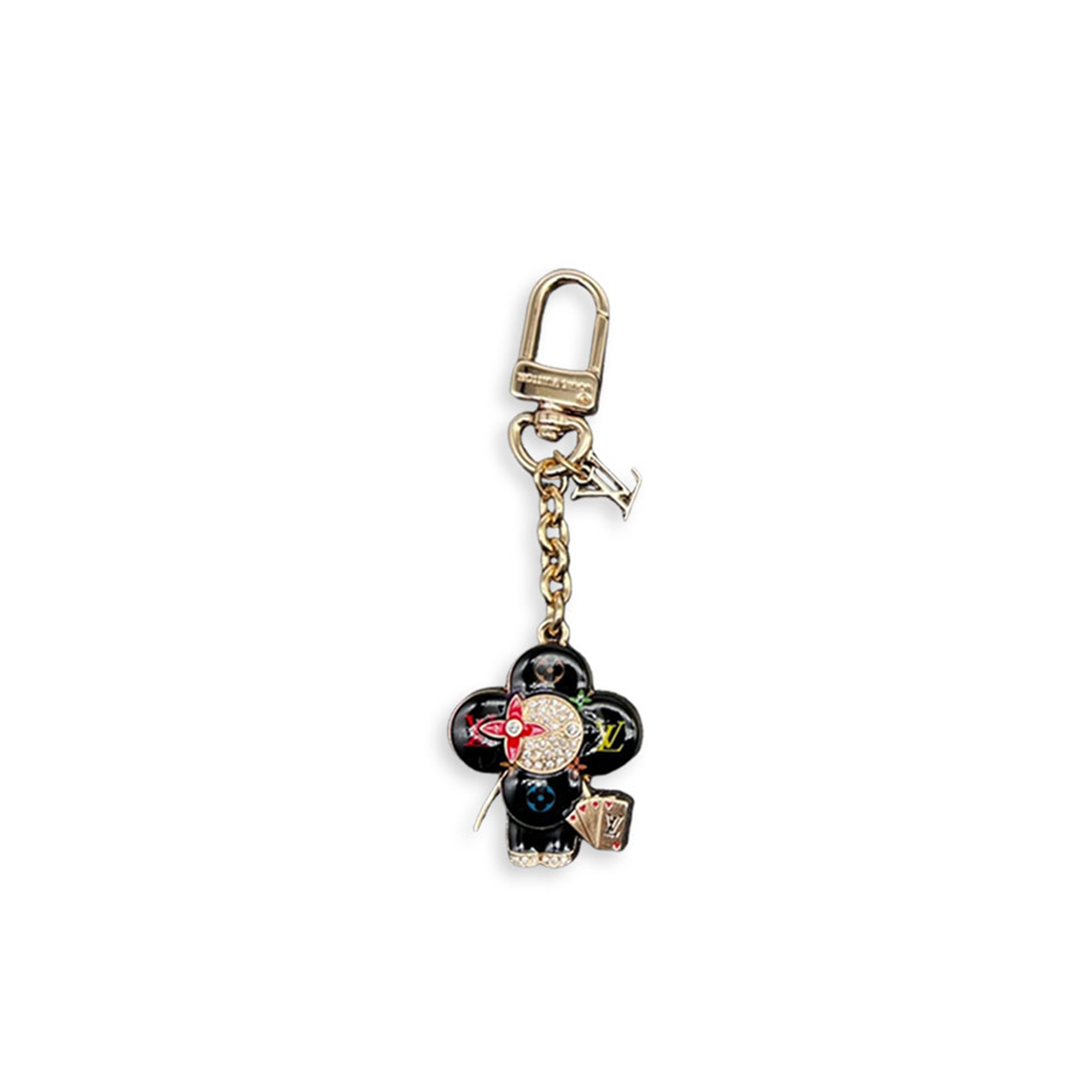 LOUIS VUITTON BAG CHARM AND KEY HOLDER